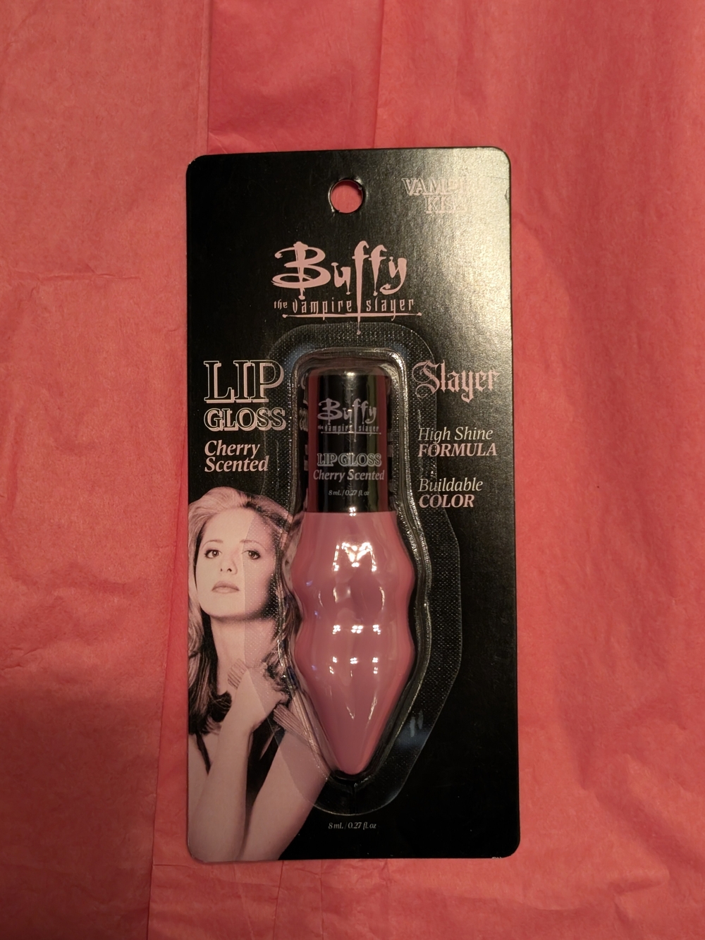 Buffy the Vampire Slayer Cherry Scented Pink Lip Gloss